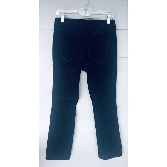 Ann Taylor Loft Womens Size 4/27 Black Curvy Sexy Boot Corduroy Jeans Pants - Picture 2 of 5